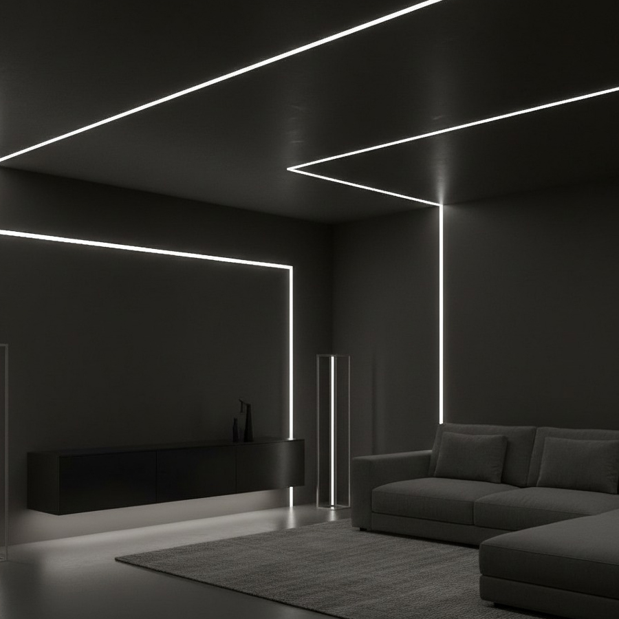 مقابض الإضاءة LED المصنوعة من الألمنيوم